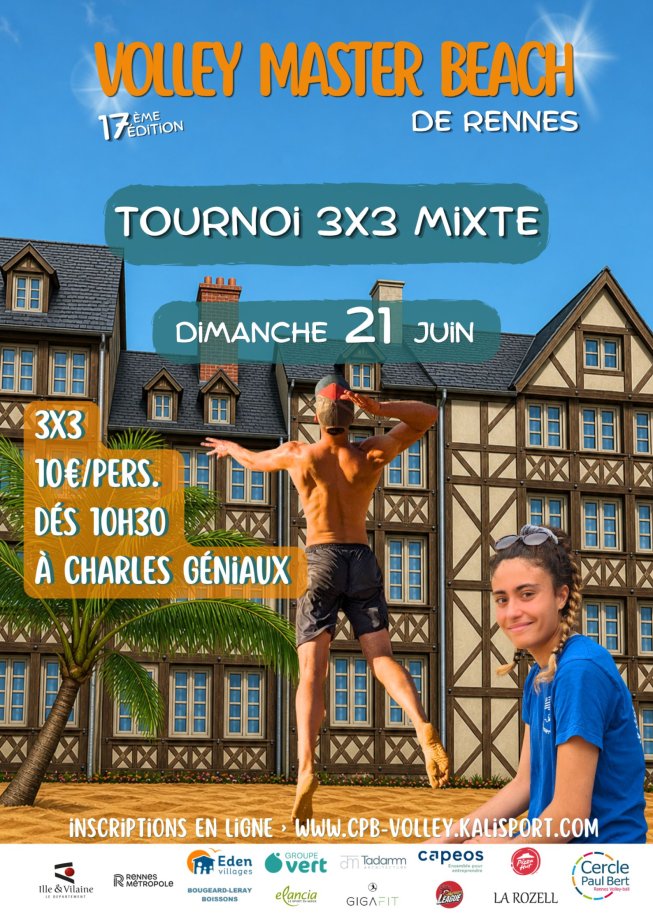 VMB : Tournoi 2x2 mixte 19/06